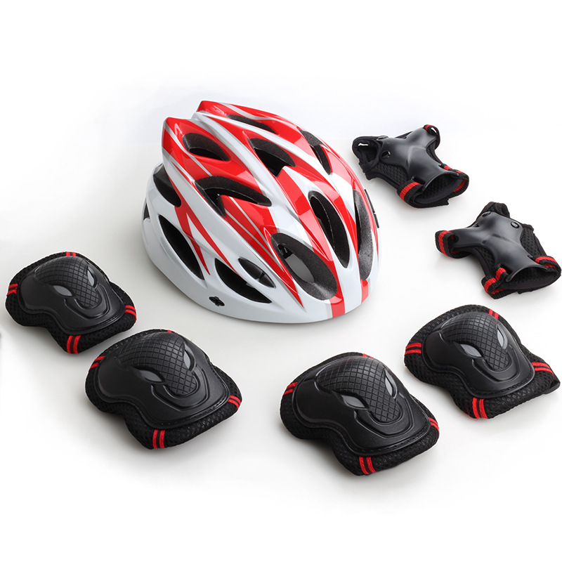 White And Red Helmet