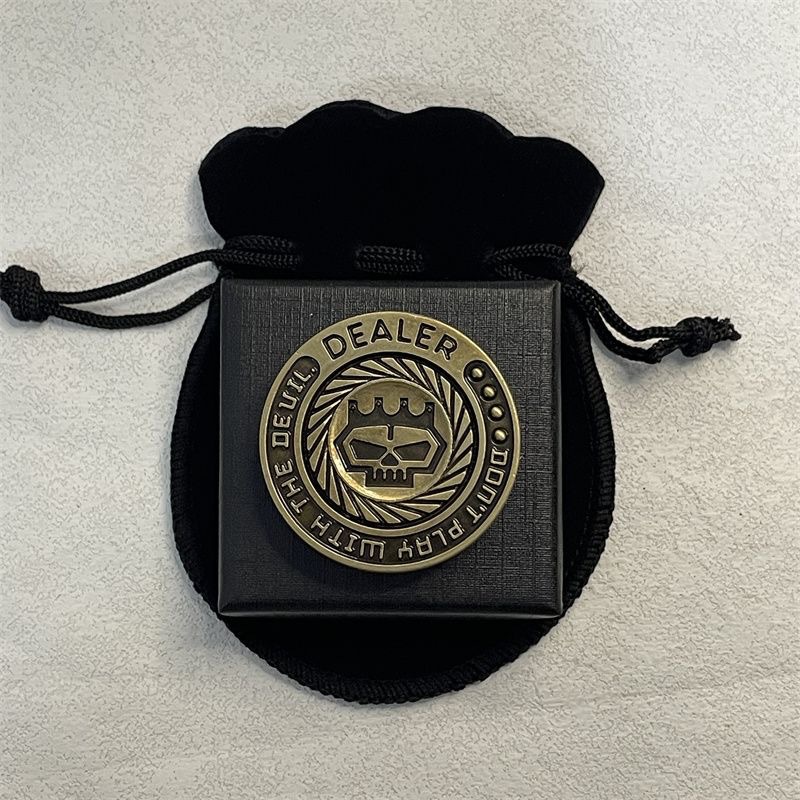 Metal Clacking Coin Stress Relief Toy EDC Fidget Popper For Anxiety Relief - Blind Box Gift For Teens And Adults Satisfying Click Sound Sensory Tool