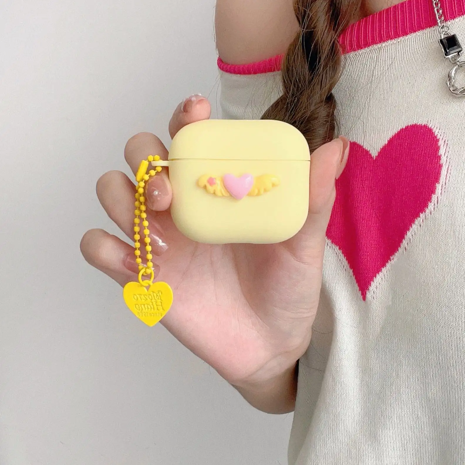 Heart Wings Protective Case Headset