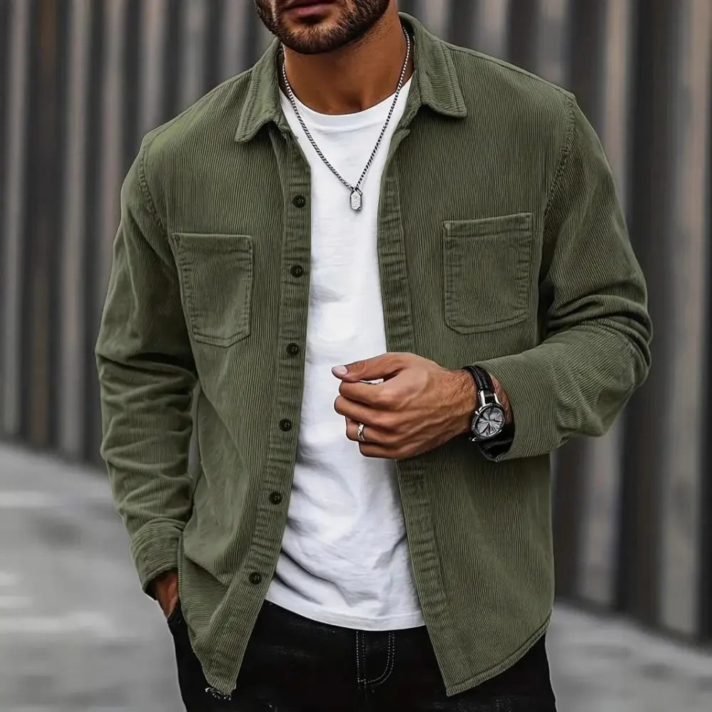 Fashion Spring Button Jacket Coat for Men