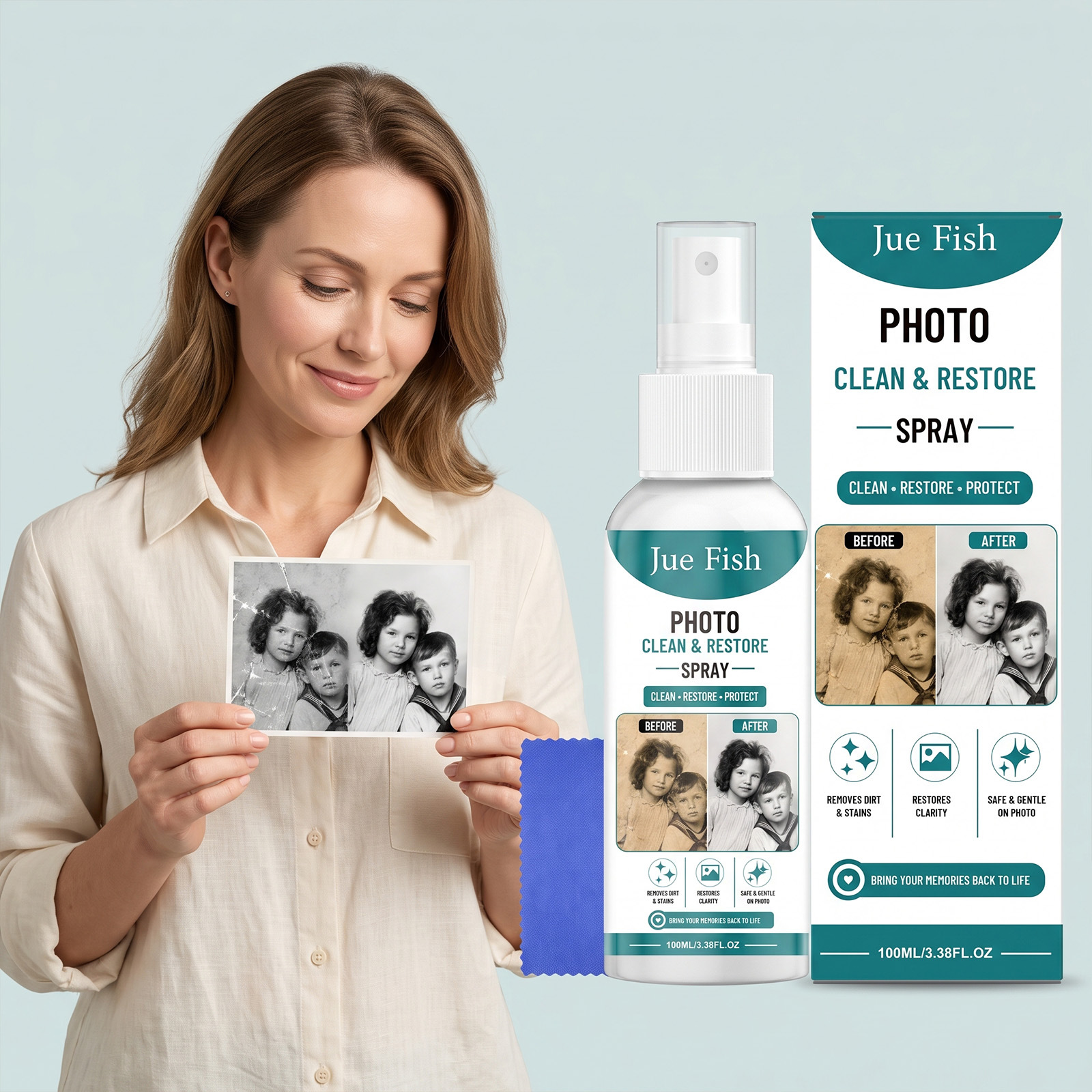 Photo Cleaning And Restoration Spray