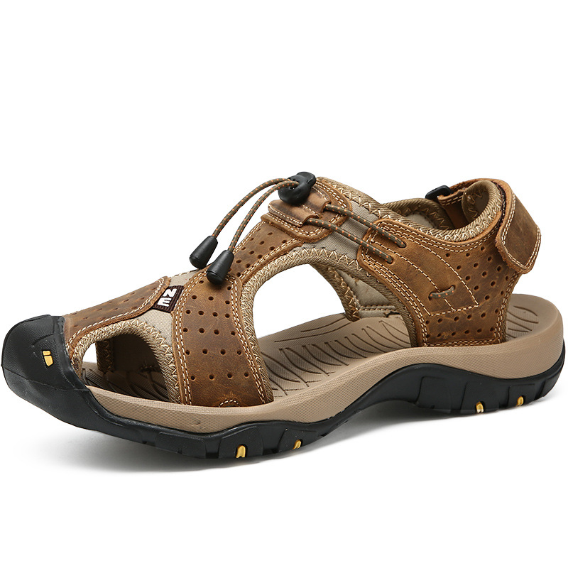Mens Casual Breathable Package Head Beach Sandals