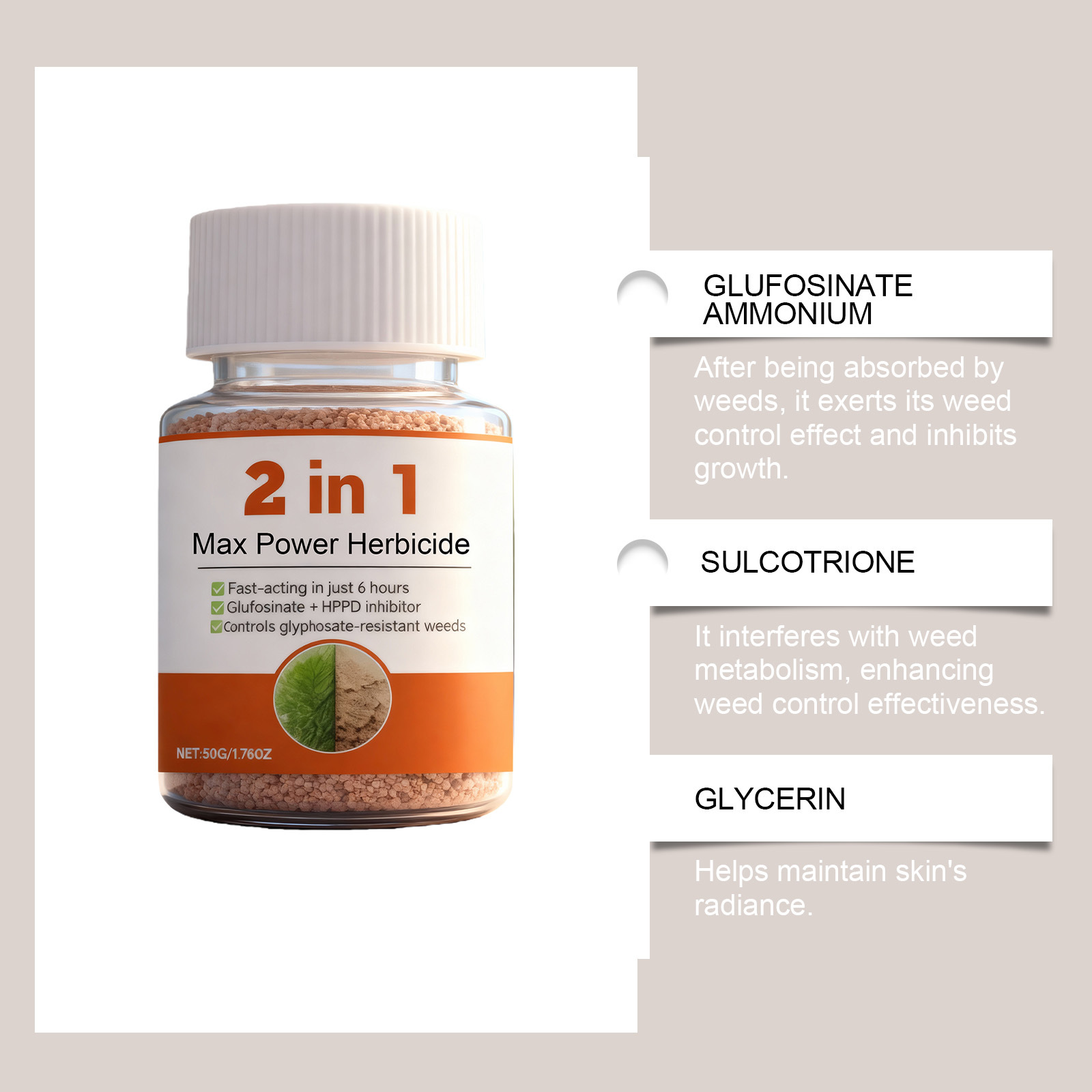 2-in-1 Max Power Herbicide