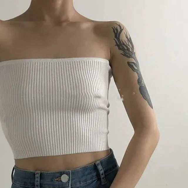 Summer Women's White Sleeveless Vest Top White - Shop at LoveMi
