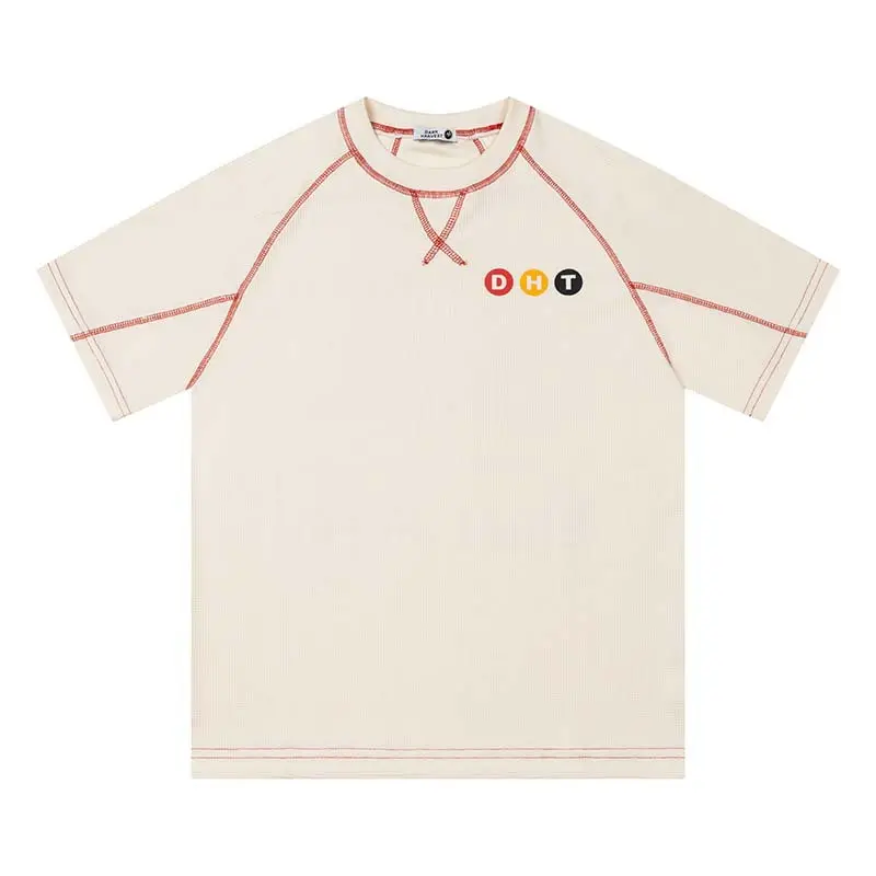 American-style Letter-print Relaxed-fit Casual Top