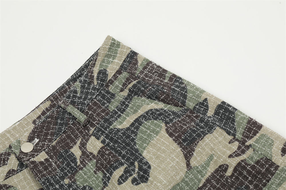Men's Outdoor Camouflage Sports Fold Paratrooper Pants
