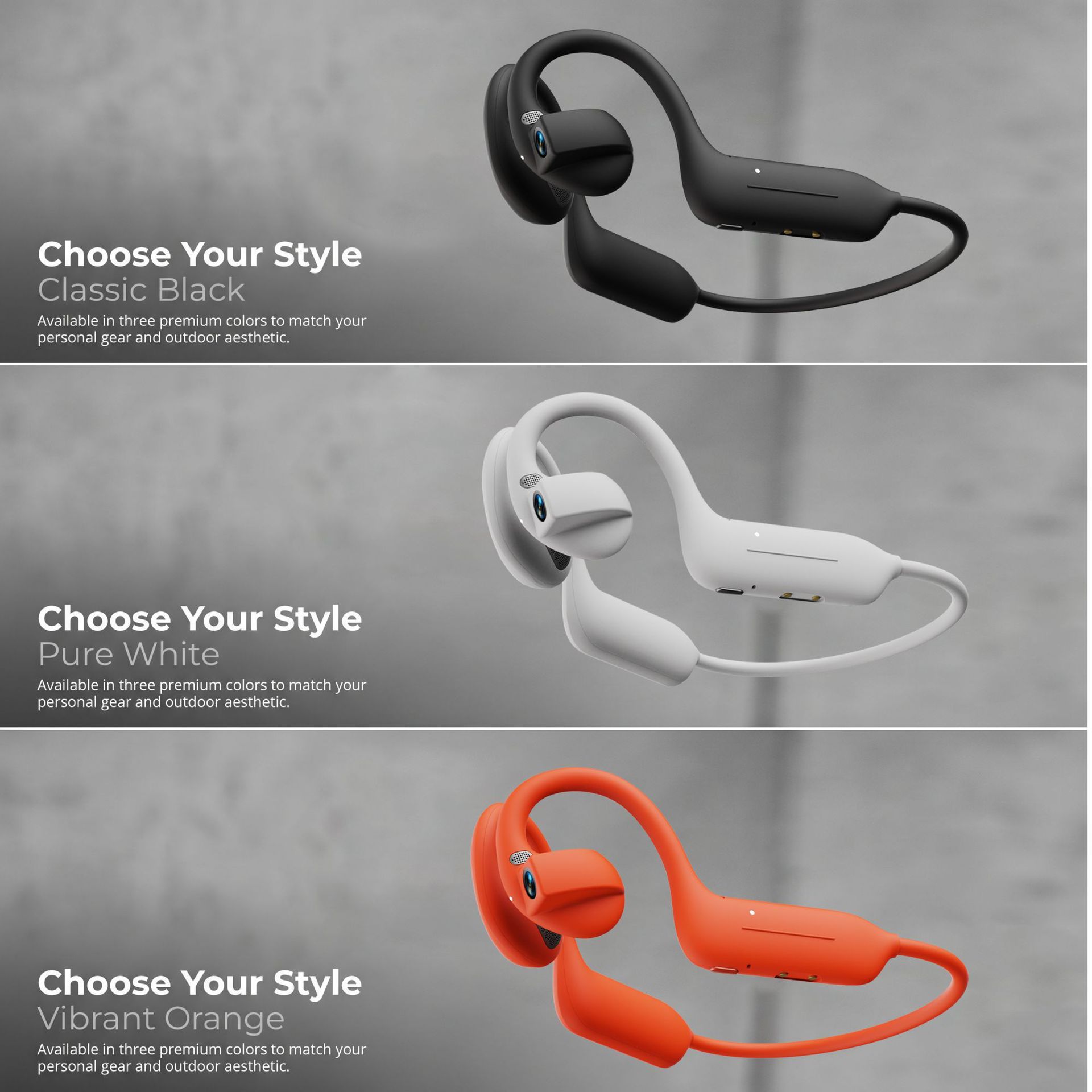New Smart Camera Bluetooth Earphones 4