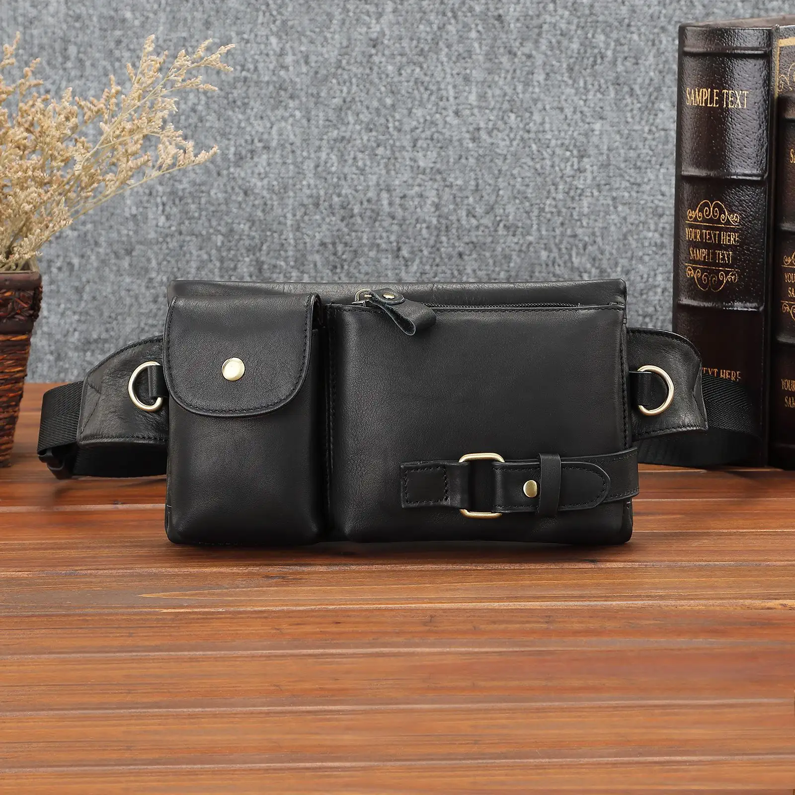 Korean Style Men's Belt Bag Outdoor Sports