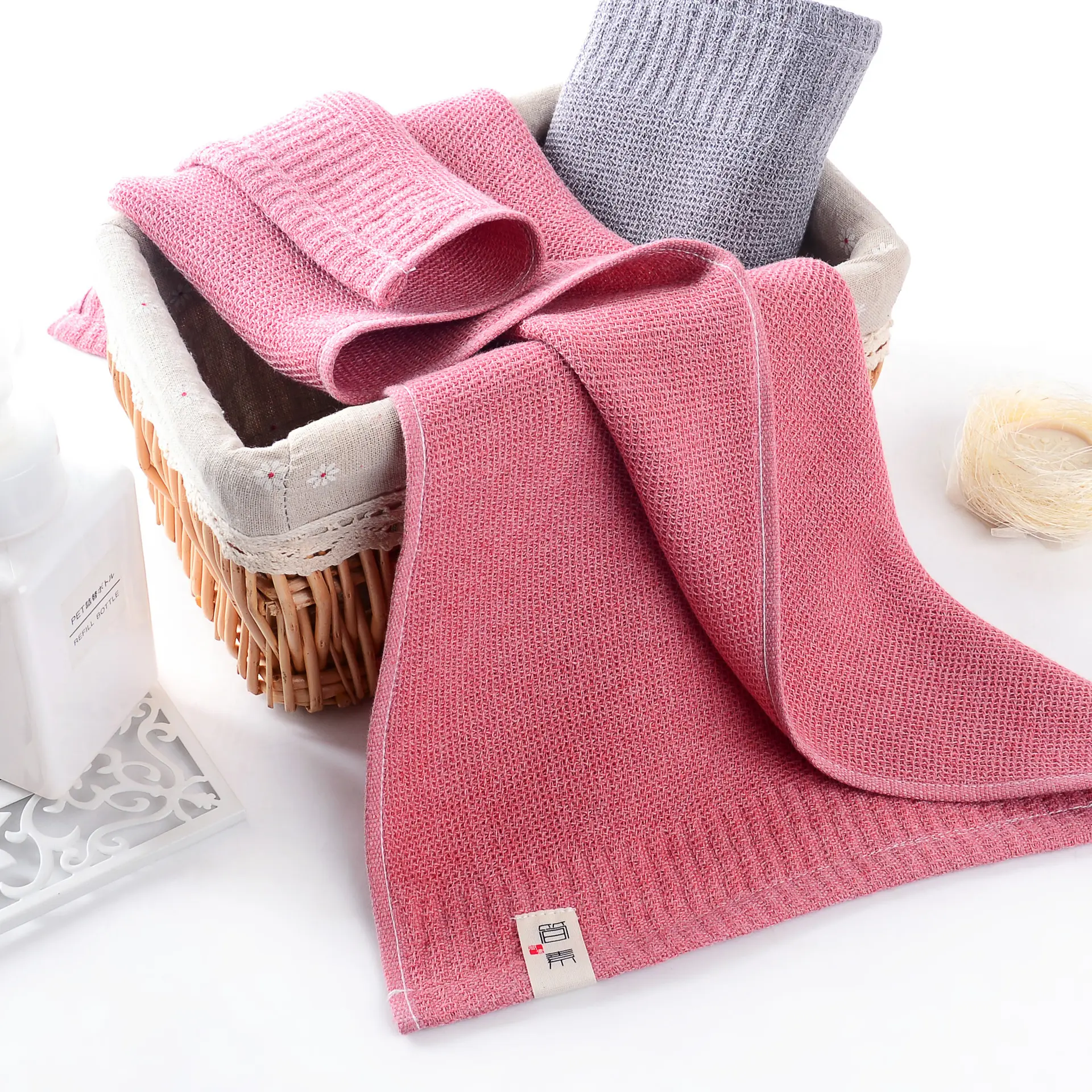 Thread-quality Face Towel Highly Absorbent And Soft