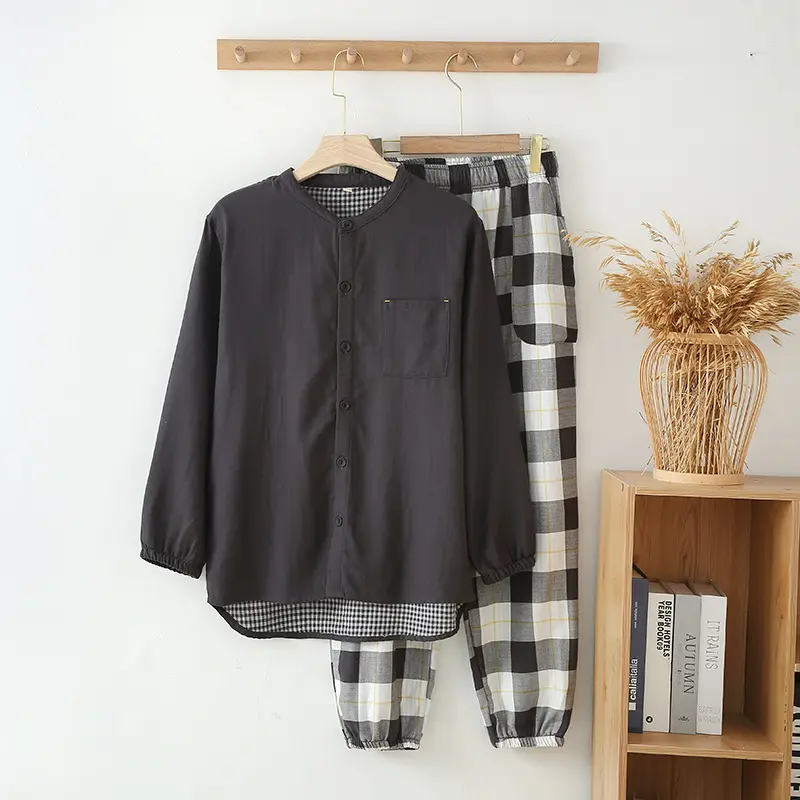 Men's Cotton Double-layer Yarn
