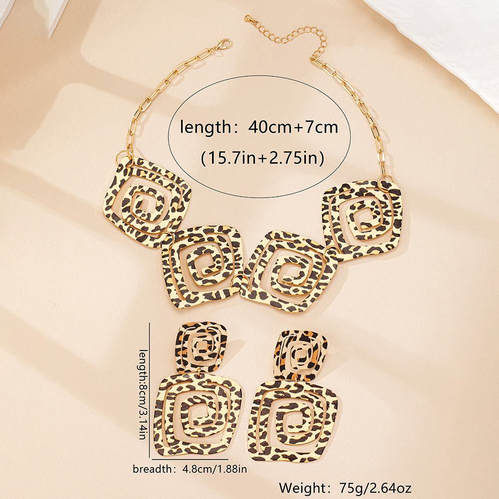 Earrings and Necklace