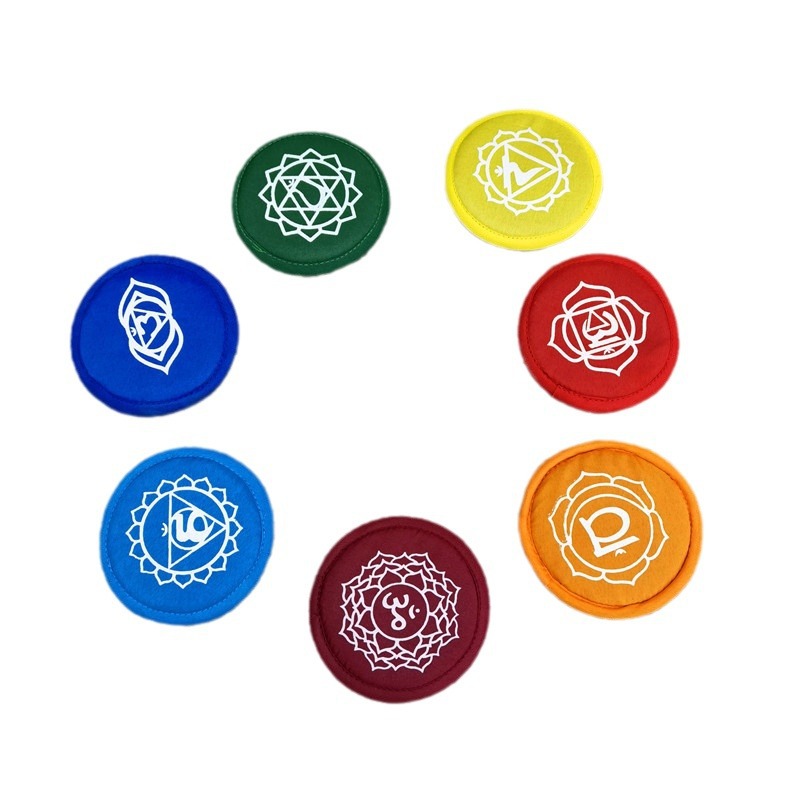 Nepalese Handcrafted Seven-color Singing Bowls - Image 4