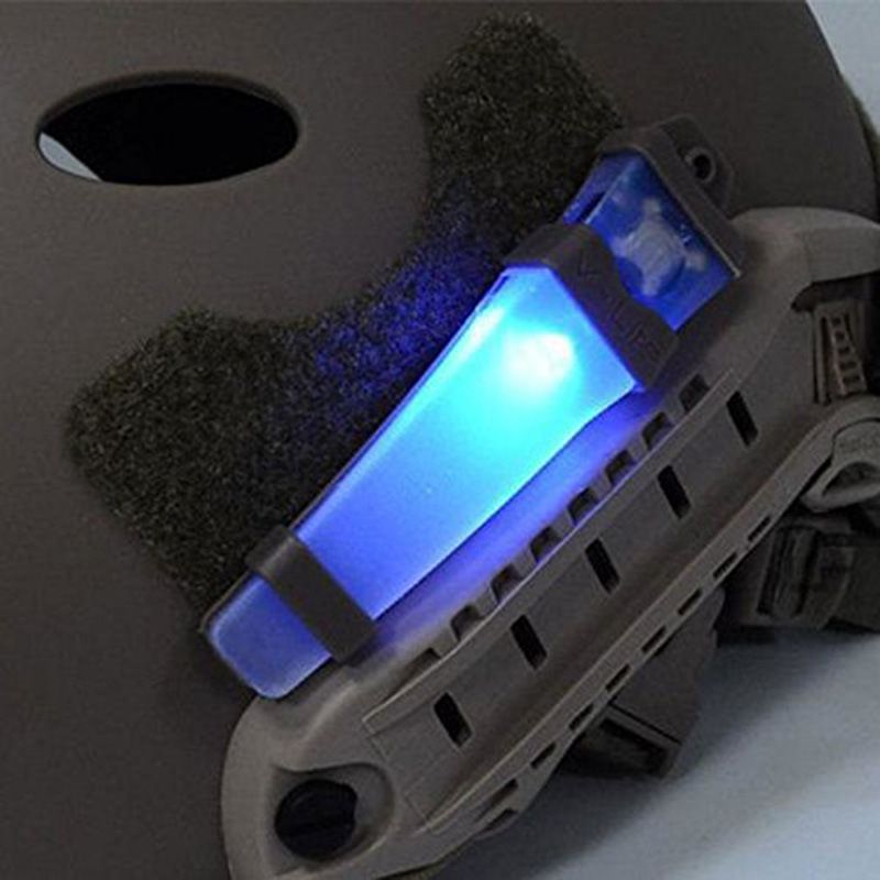 Tactical Helmet Waterproof Chewing Gum Survival Signal Lamp