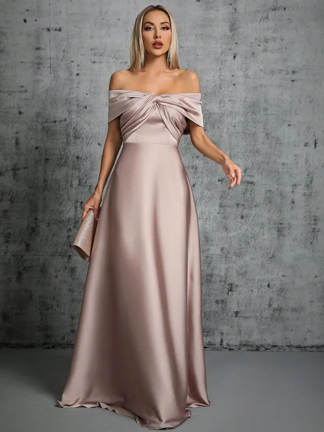 New Off shoulder Sexy Cocktail Party Christmas Party Bottoming Dress Al3857 - Shop at LoveMi