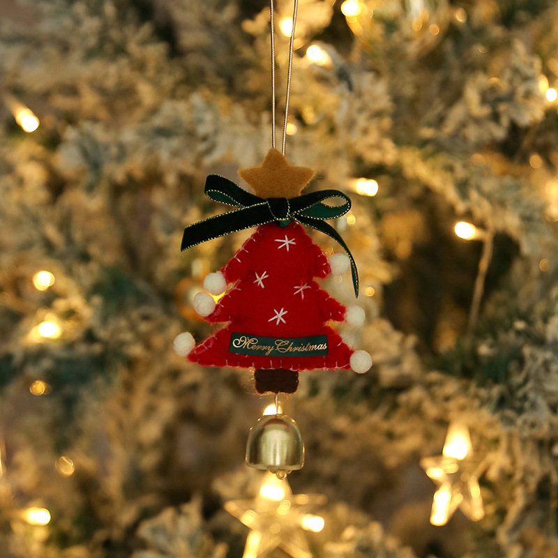 Christmas Gift Wool Felt Christmas Tree Pendant