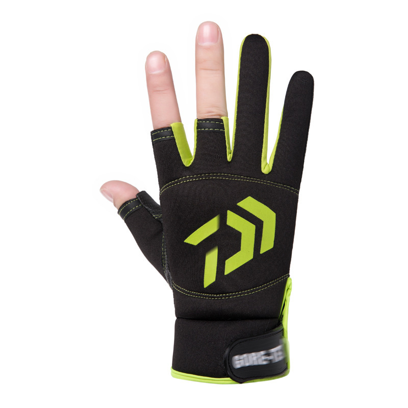 Three Finger Fluorescent Green