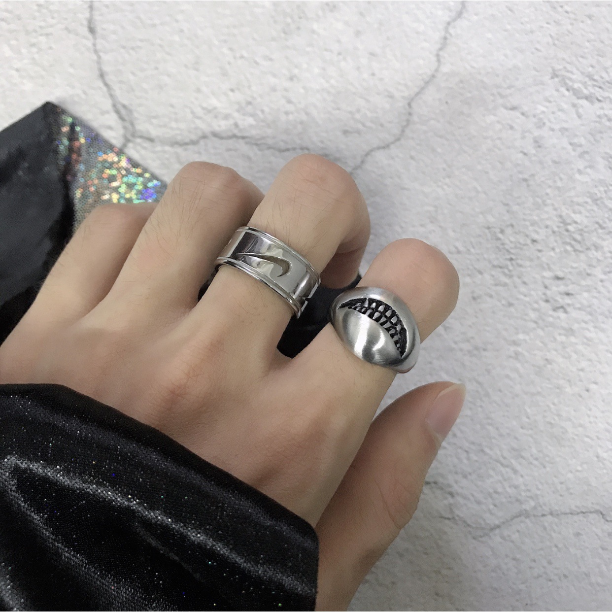 Personalized Hip Hop Harajuku Style Men's Rings