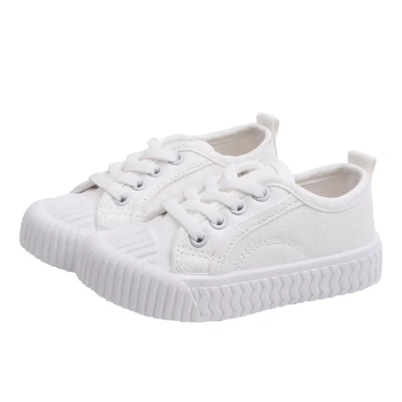 Autumn Korean Style Children's Candy-colored Canvas Shoes
