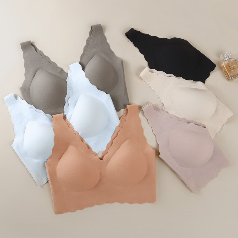 Wireless Seamless Ultra-thin Push-up Bra