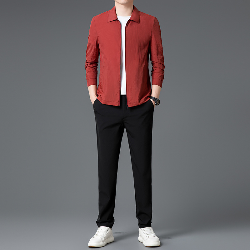 Mens New Stylish And Minimalist Two-piece Set