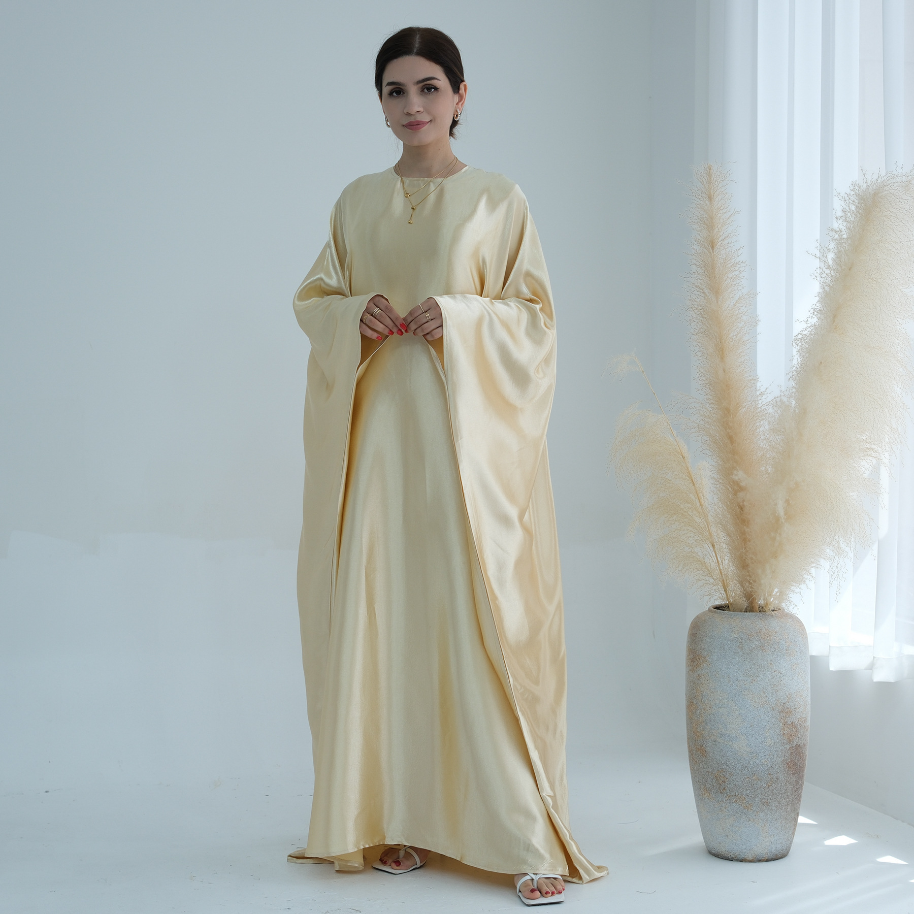 Women's Fashionable Casual Shiny Dress