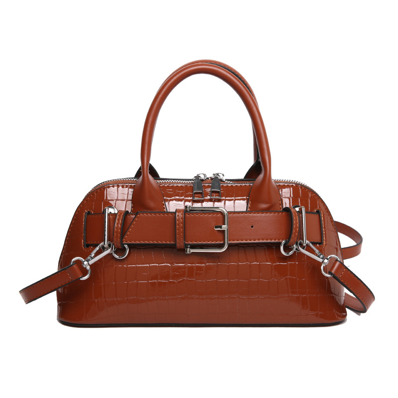 Sac Épaule Femme Boucle Ceinture PU — Bandoulière Élégante 5