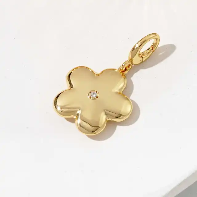 Sweet Girly Cherry Blossom Keychain Pendant Flower Tassel Metal Flower - Shop at LoveMi