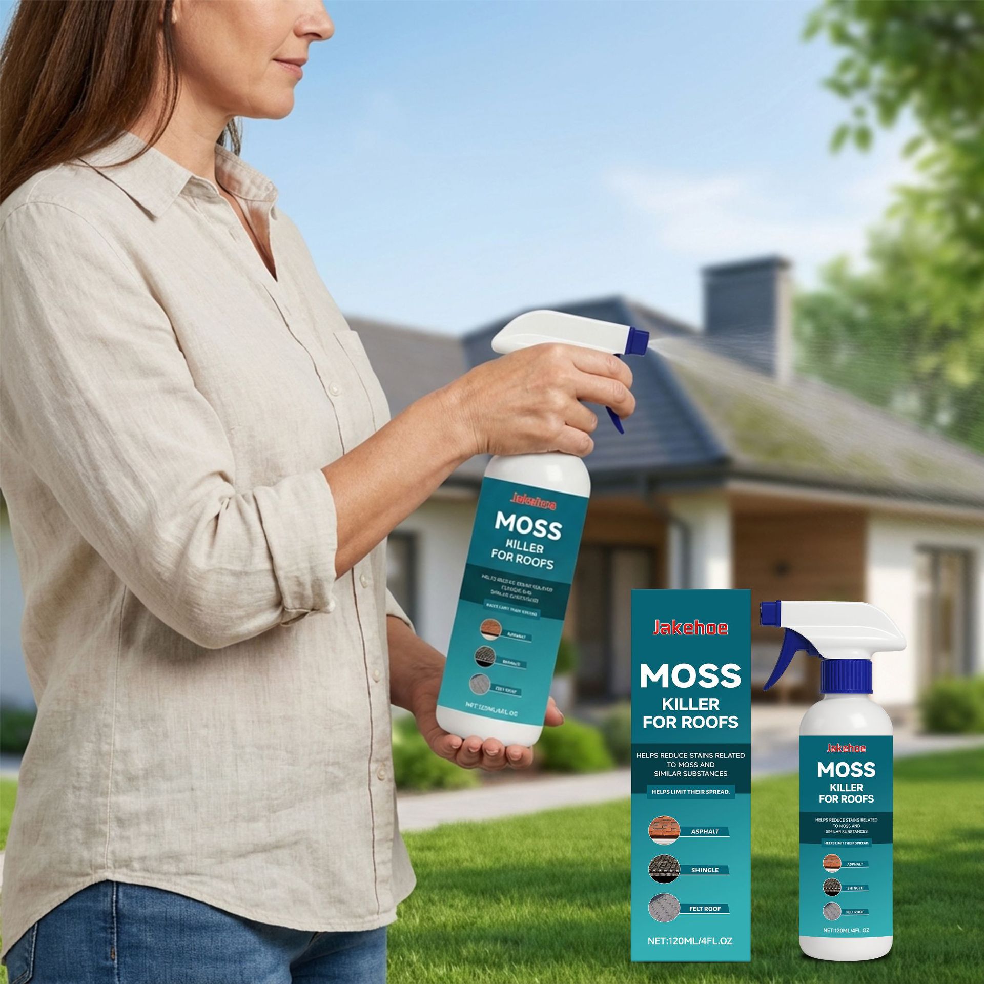 Roof Moss Remover