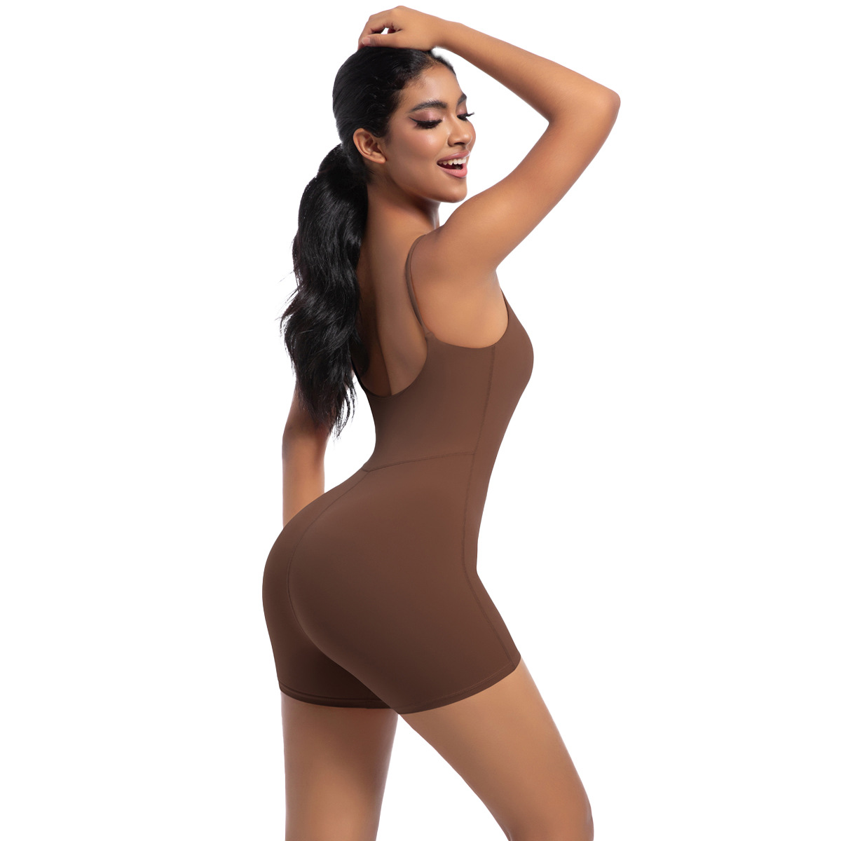 Title 17, Jumpsuit sportivo da yoga Nude Feel donna, inte...