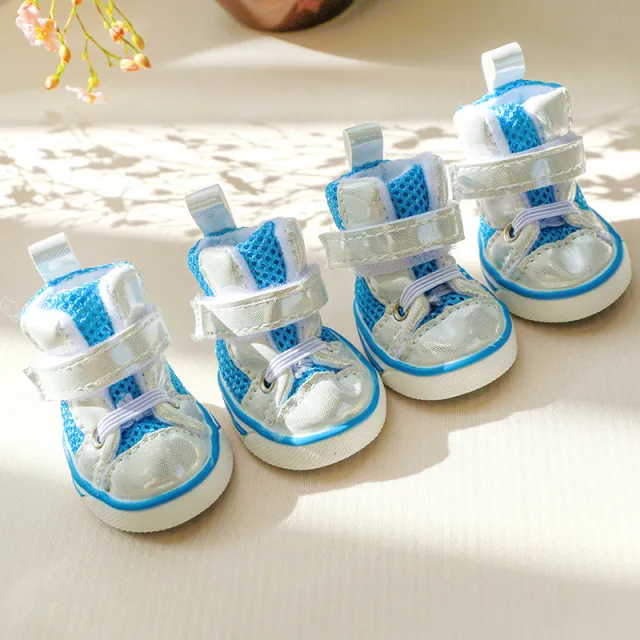Pet Dog Cat Snow Boots Shoes Blue - Shop at LoveMi