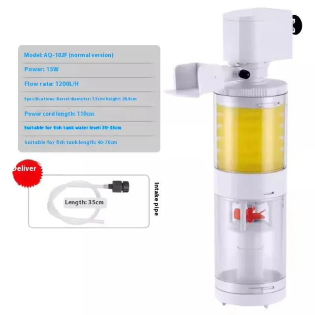 Fish Tank Built in Filter Three in one Suction Wall hung Urinal Fish Toilet Aq/102F - Shop at LoveMi