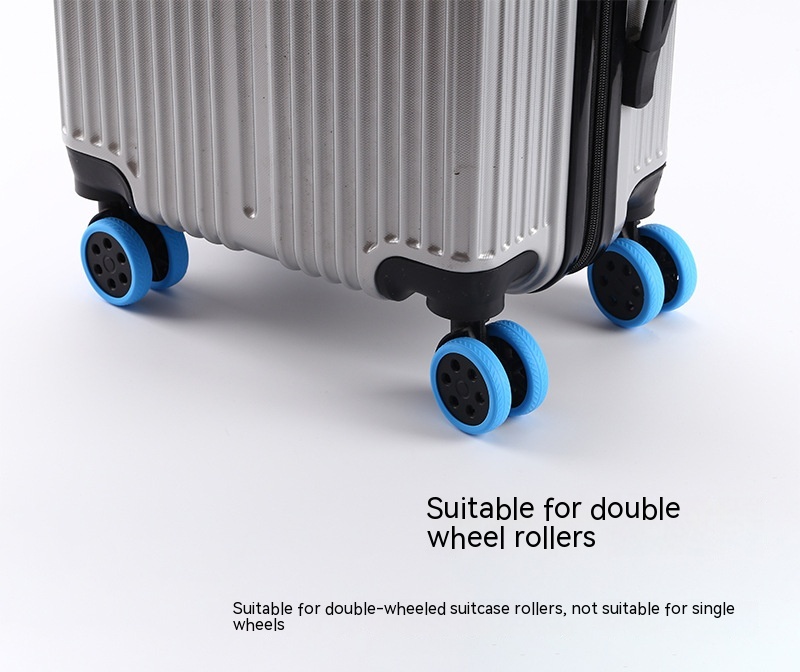 Protège-roues de valise en silicone — Lot de 4 coques de roue 2