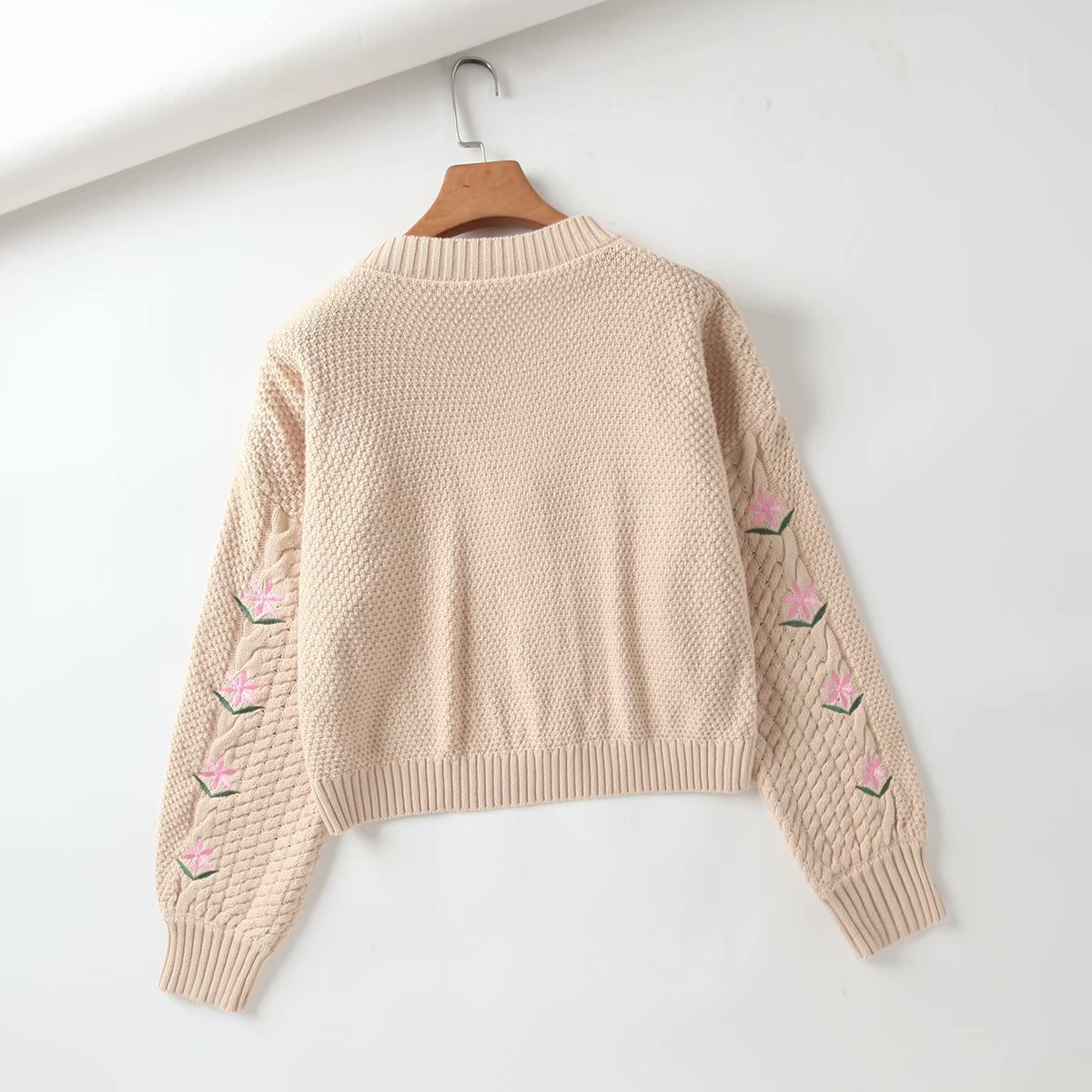 Title 10, Autumn WomenS New Vintage Embroidery Knitted S...