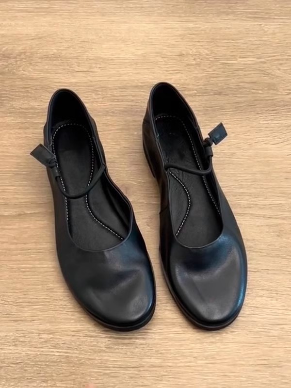Buckle Low-Cut Flats