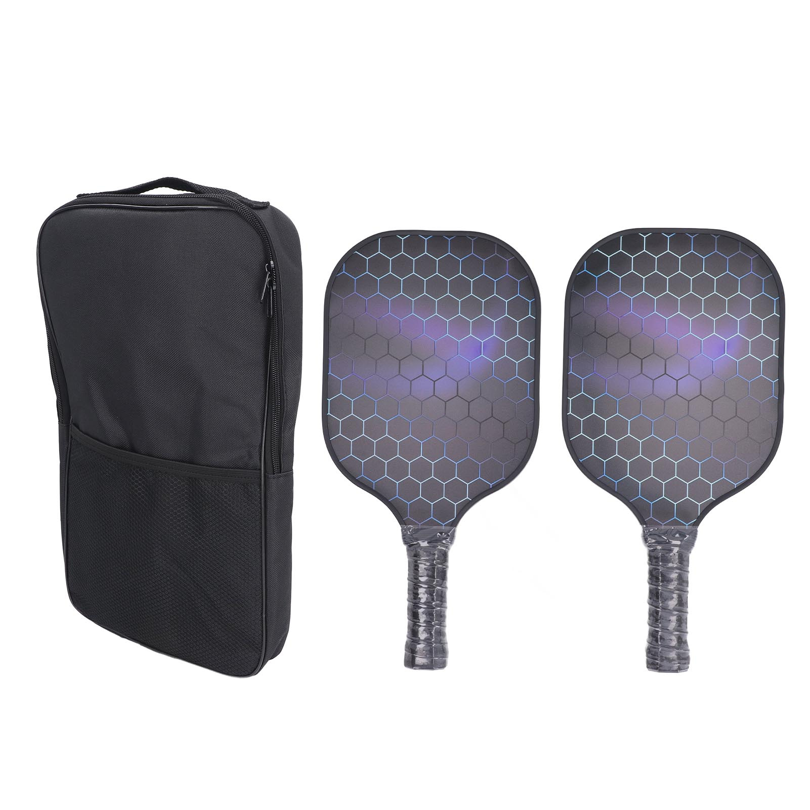 Two Rackets Black Bag