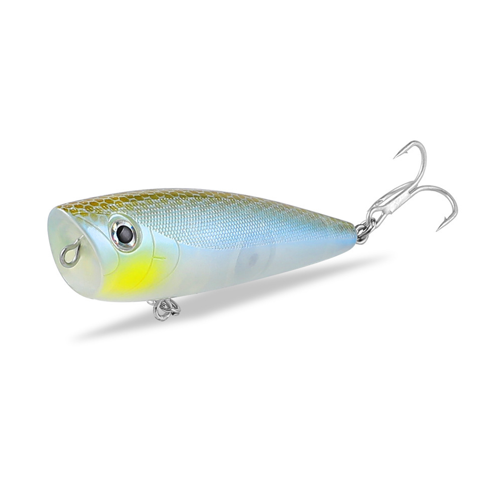 Lure Pineapple 6cm7g Micro Floating Water Tossing Wave Lying Topmouth Culter Black Weever