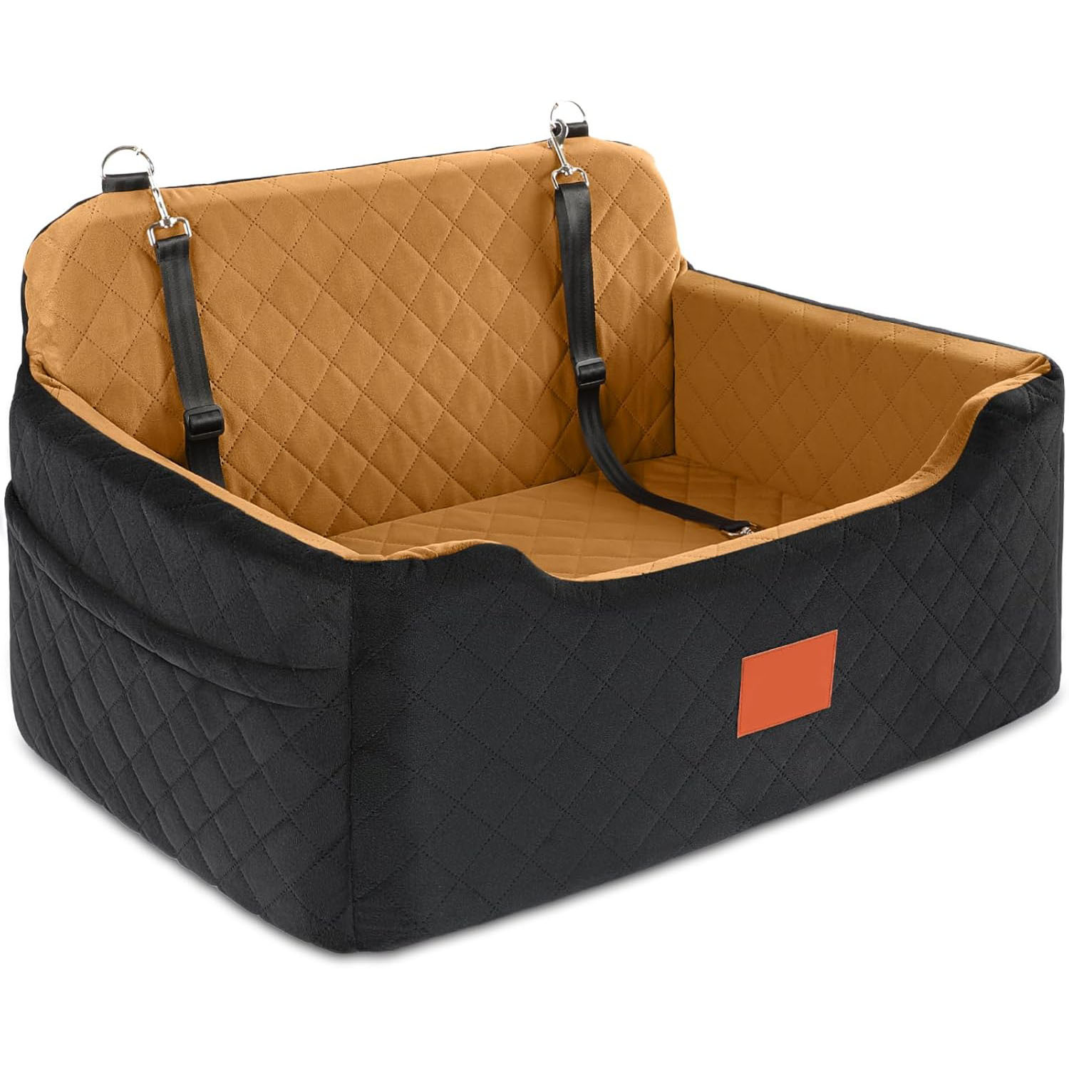 Dual-use Car And Home Seat Mat Car-mounted Dog Bed - Dual-use Car And Home Seat Mat Car-mounted Dog Bed Black Brown L