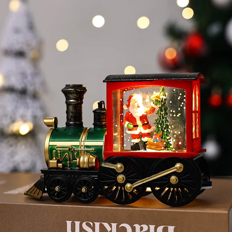 Christmas Gift Train Decoration Small Night Lamp – image 6