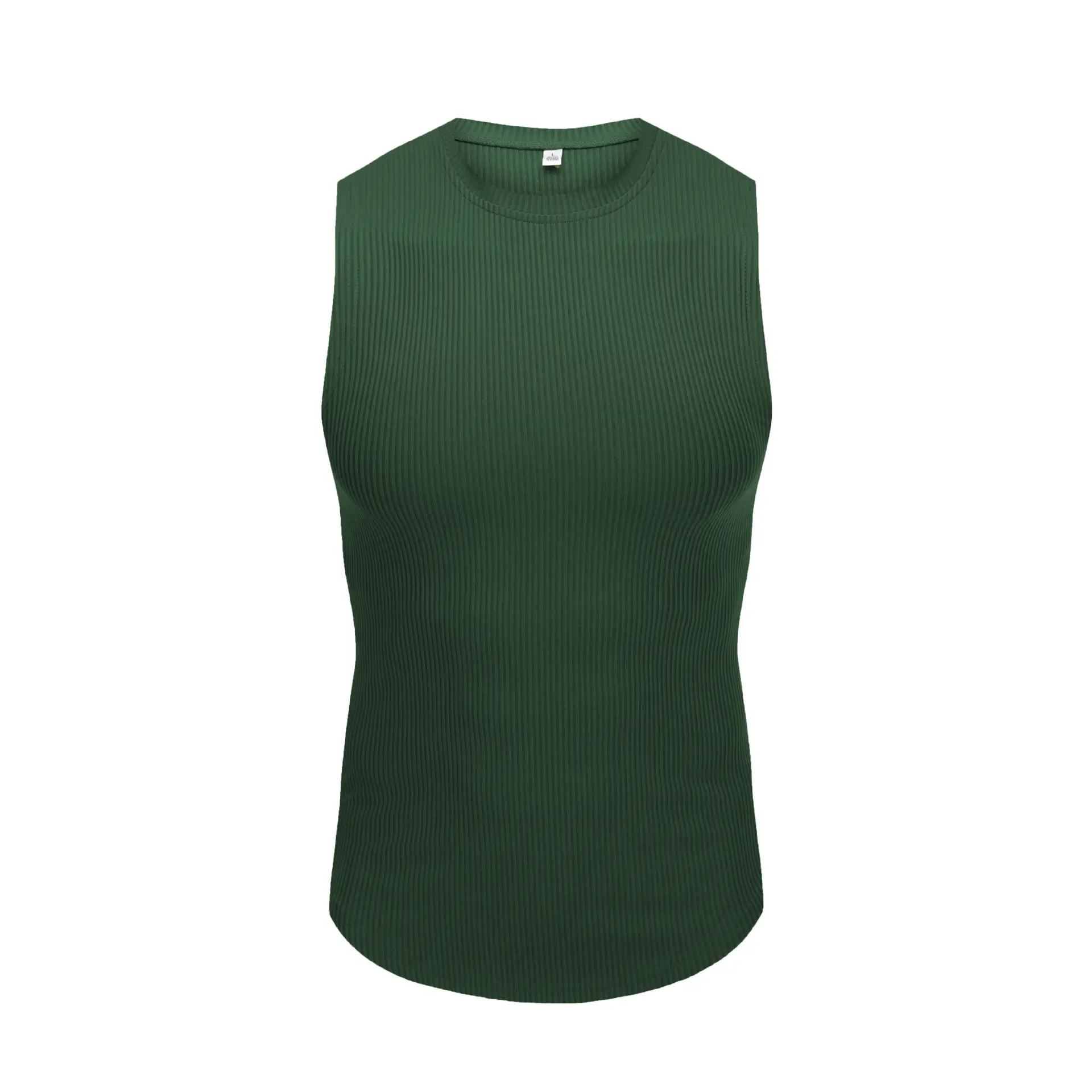 Wide Shoulder Bottoming Sleeveless Thread Vest For Men