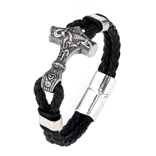 Alloy Magnetic Buckle Bracelet Geometric 23Cm - Shop at LoveMi