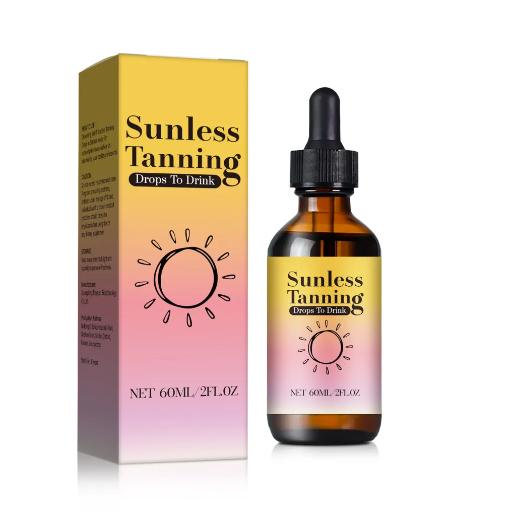 Body Sun Tanning Solid Color Cream Sunbath - 60Ml