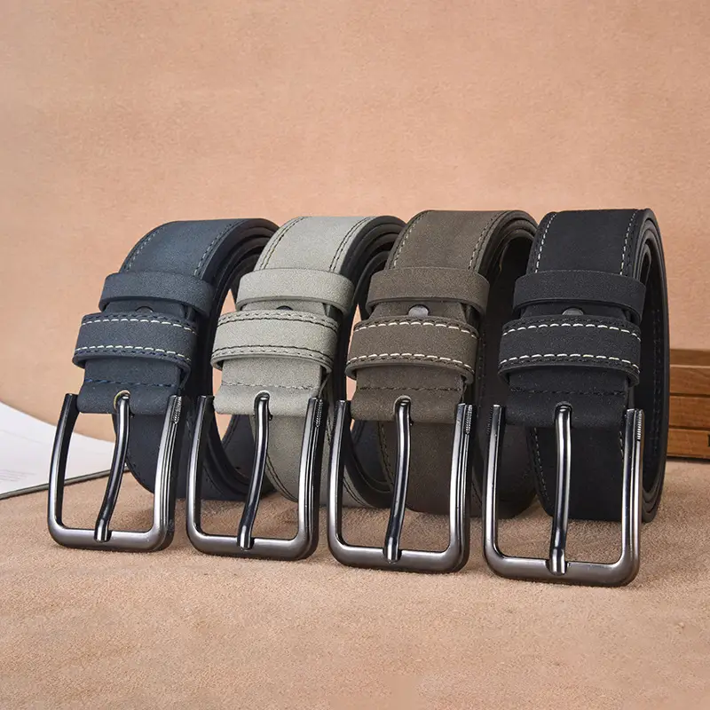 Versatile Alloy Pin-buckle Belt For Business
