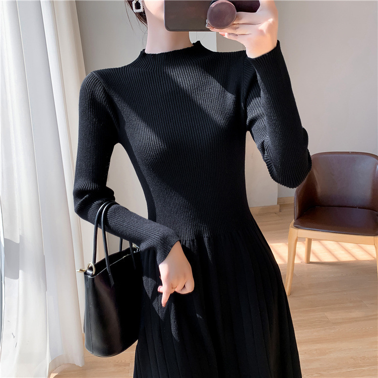 Title 16, Inner Wear Base A- Line Knitted Dress Women