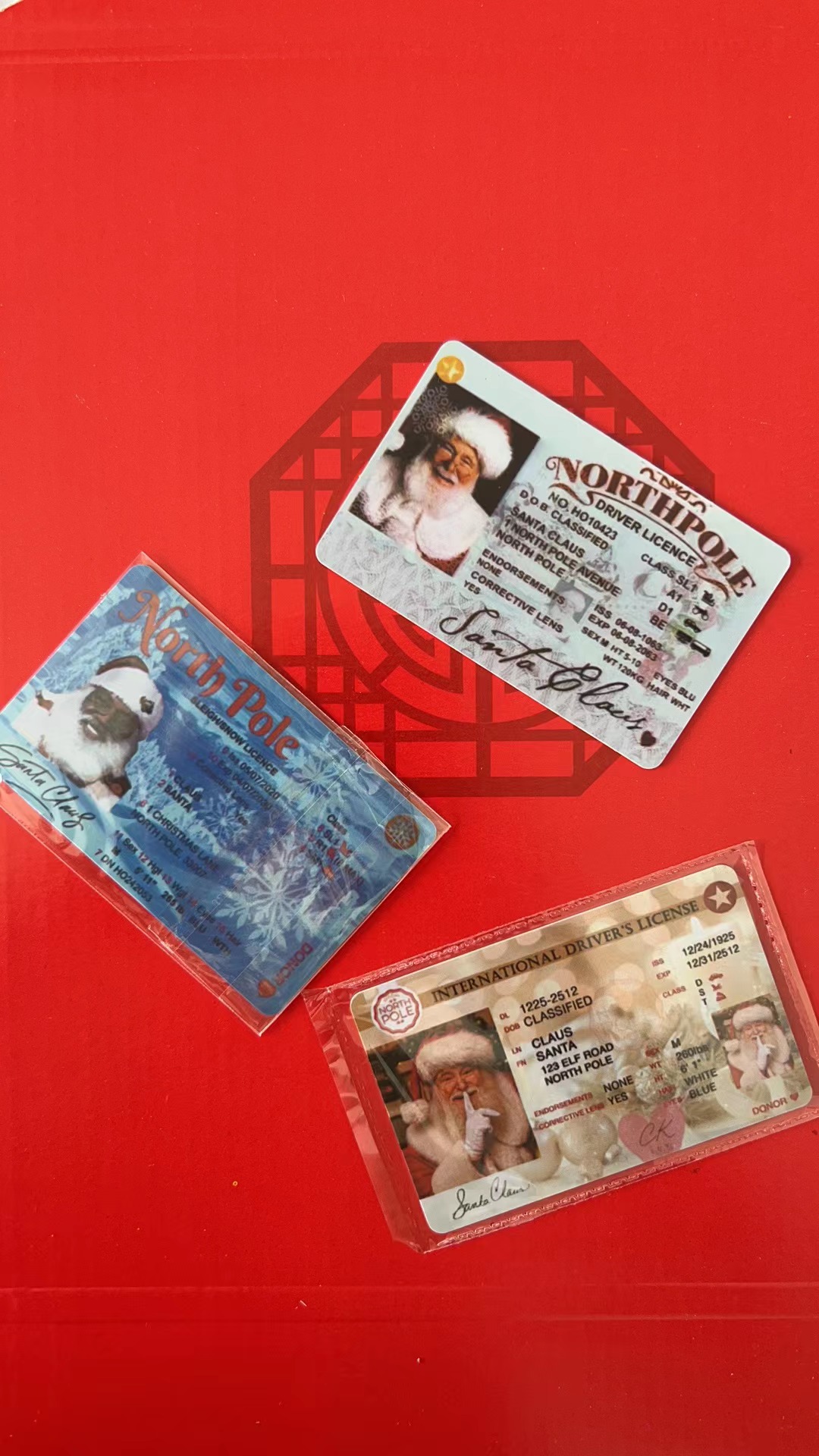 Title 7, Christmas Gift For Children Sled Driving License