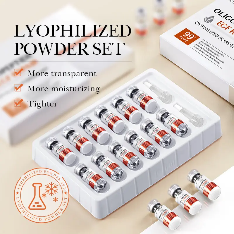 English BIOAOUA Oligopeptide Repair Freeze-dried Power Suit