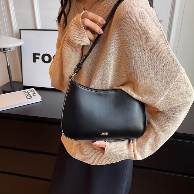 Fashion Shoulder Bgas Personality Retro Handbag Ladies Bag Black - Shop at LoveMi