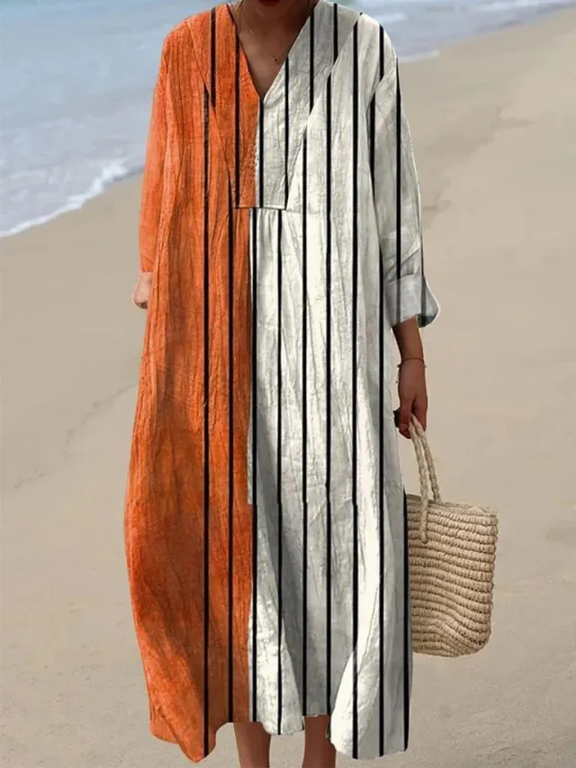 Holiday Long Sleeve Shirt Dress Women's Casual Bj182E02336 - Shop at LoveMi