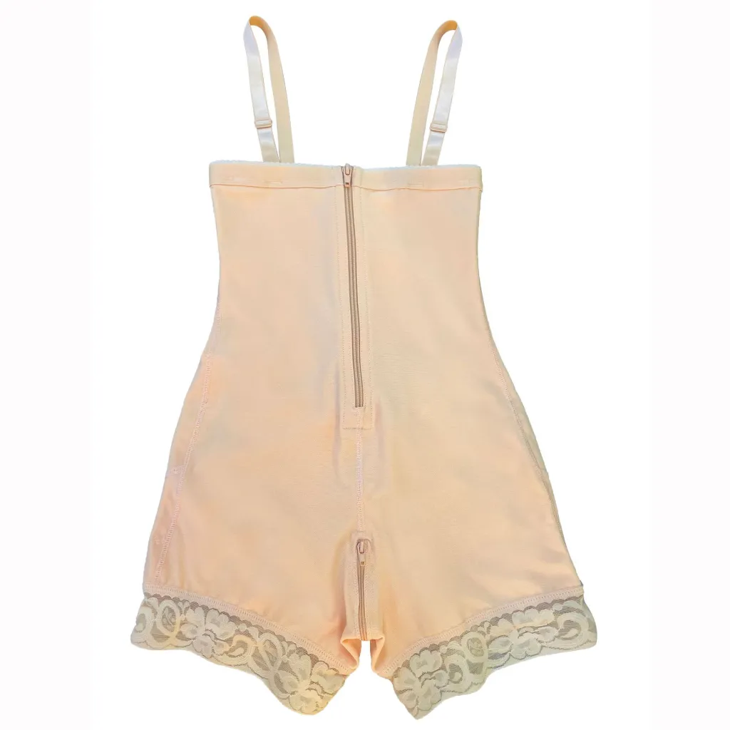 Tight Breathable Shaping High Waist Hip Raise Pants One-piece Corset - Skin Color-3Xl