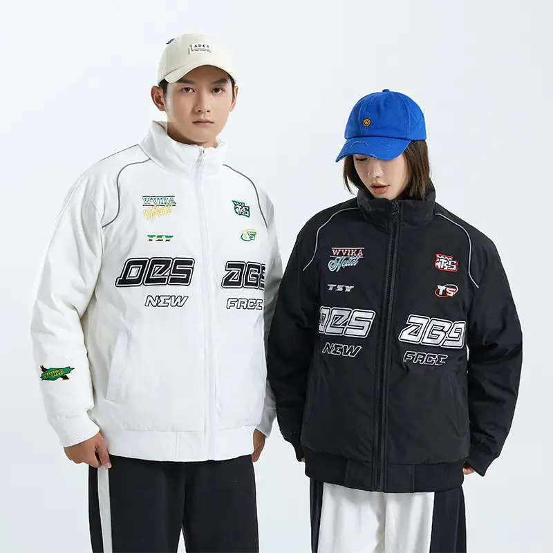 Hooded Bread Coat Leisure Warm White Duck