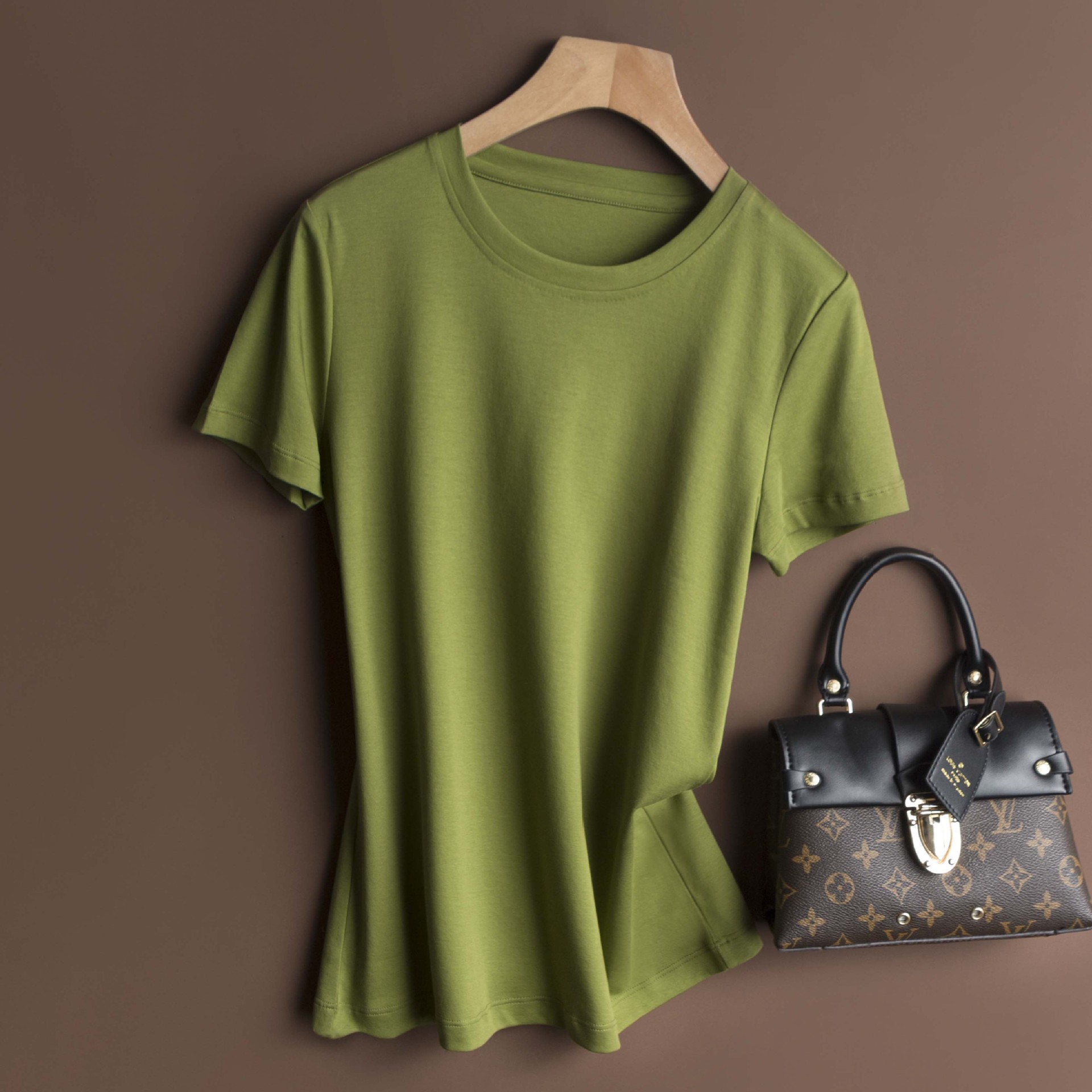 Emerald Green Round Neck